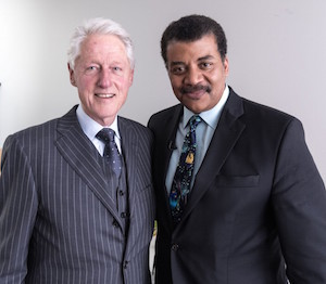 Illustration for article titled Neil DeGrasse Tyson Is Interviewing Bill Clinton and Susan Sarandon to Prove That "Science Is Ubiquitous"
